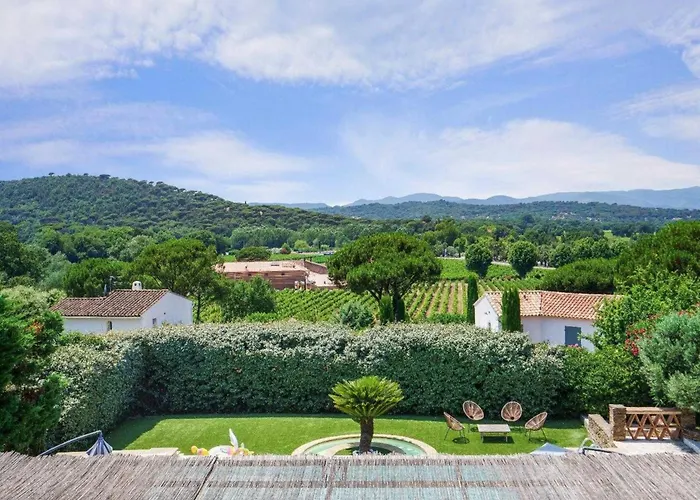 Apartamento A C House With Pool & 3br 8p Gassin Saint-Tropez