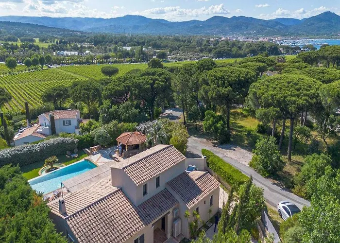 Apartamento A C House With Pool & 3br 8p Gassin *